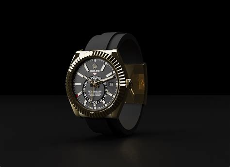 gute rolex blender|Modeling a watch in Blender 2.8 .